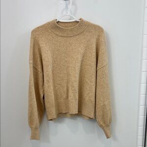 GAP Tan Crew Neck Women's Sweater